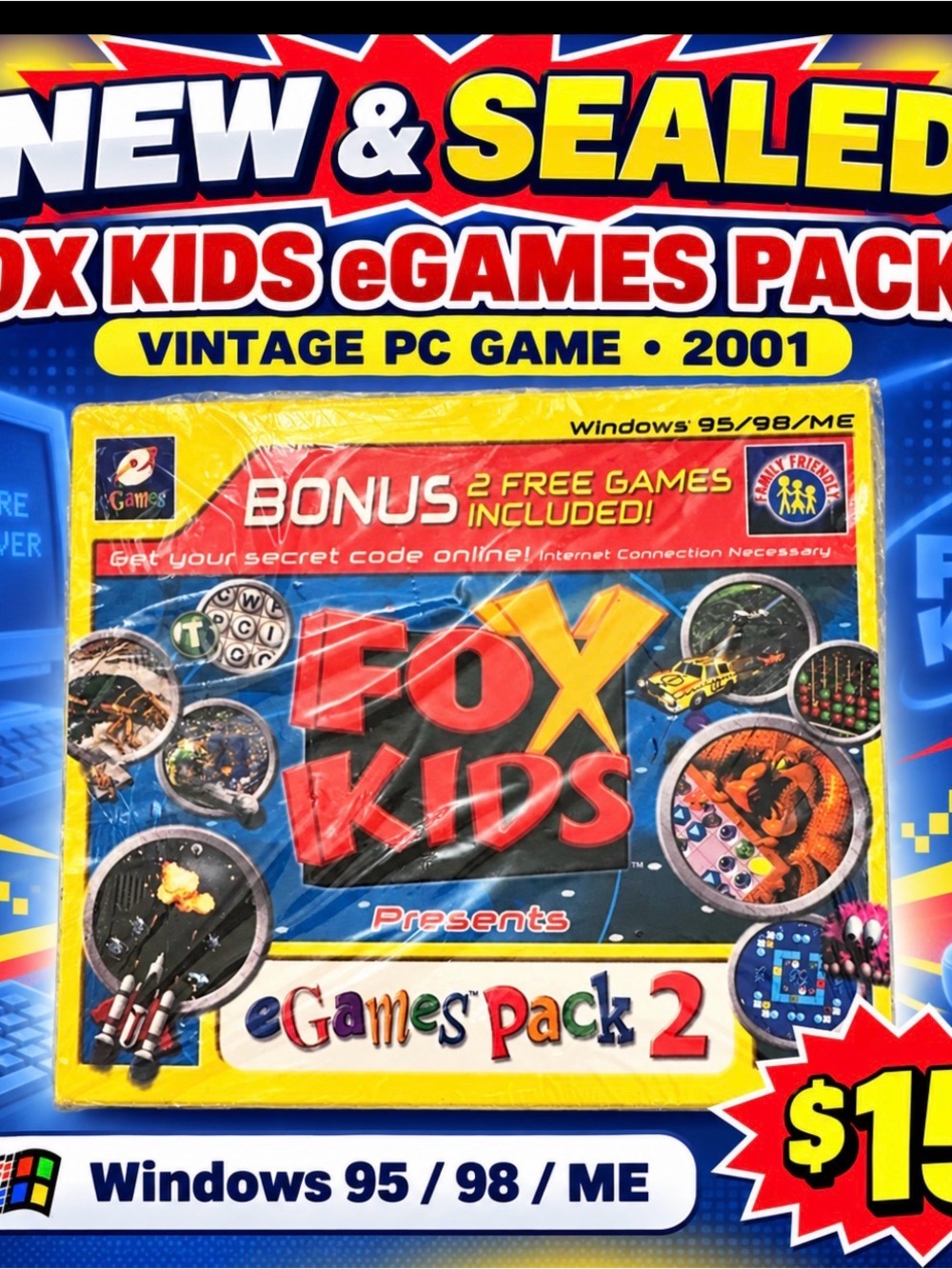eGames Pack 2 - Blue & Yellow -